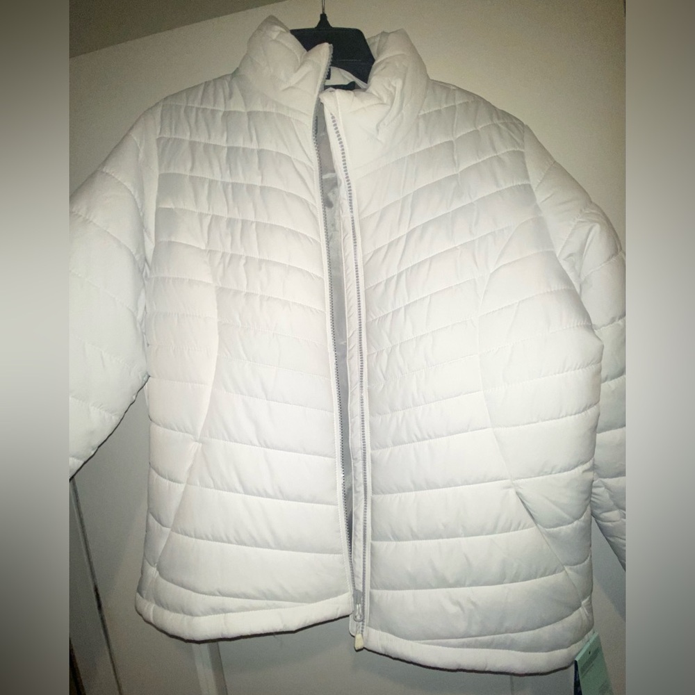 White Puffer Jacket from DSG